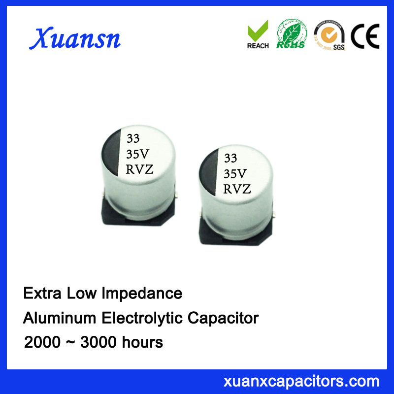 33UF 35V 2000hous Chip Aluminum Electrolytic Capacitor
