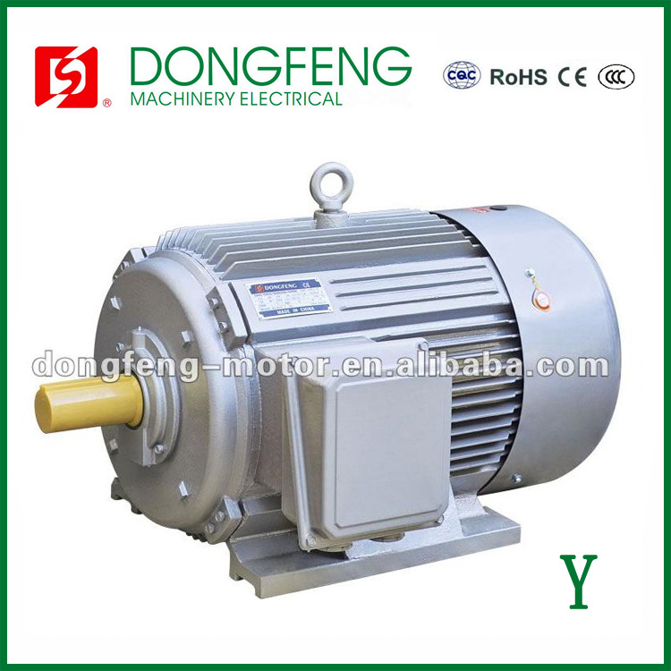 Y Series 100% Copper Wire Three Phase AC Motor For Air-Compressor