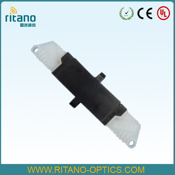 E2000 Fiber Cable Adaptor of Sc/LC/FC/St/Mu/MTRJ/MPO Simplex/Duplex/Quad Singlemode/Multimode Om3/Om4/APC Standard or Hybrid Fiber Optic Adapter