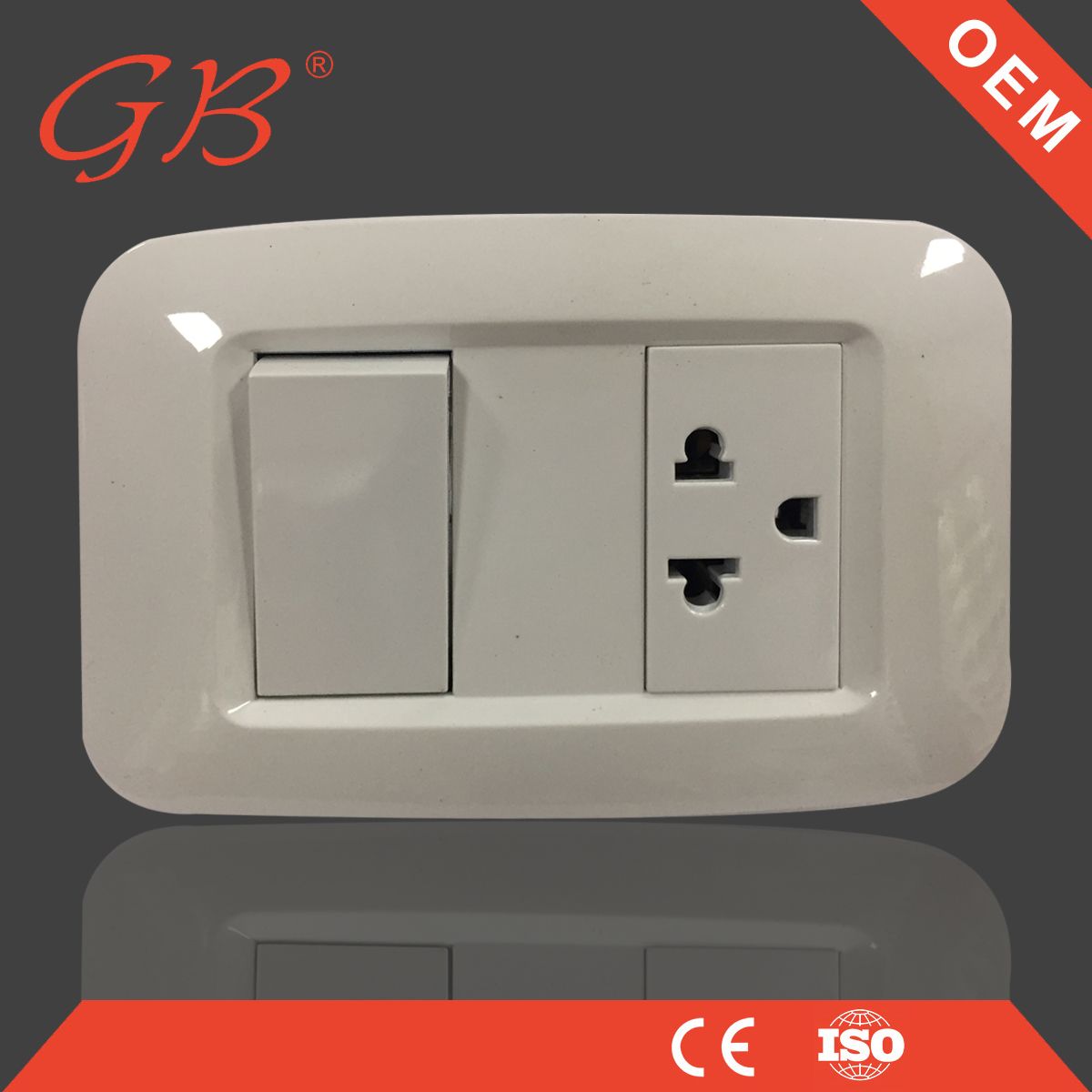 American Standard Universal Electrical Wall Switch Socket