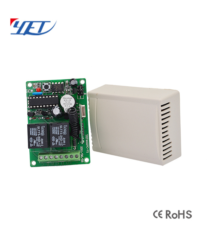 12-24V DC Universal Remote Control Receiver 433 Rolling Code Yet402PC