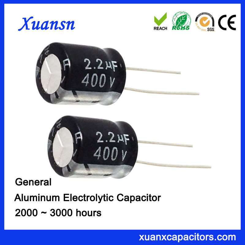 Ridial 2.2UF 400V General Capacitor Electrolytic