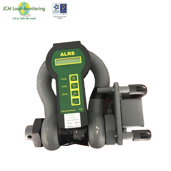 120t/1200kn Wireless Shackle Type Load Monitoring Cell Sensor