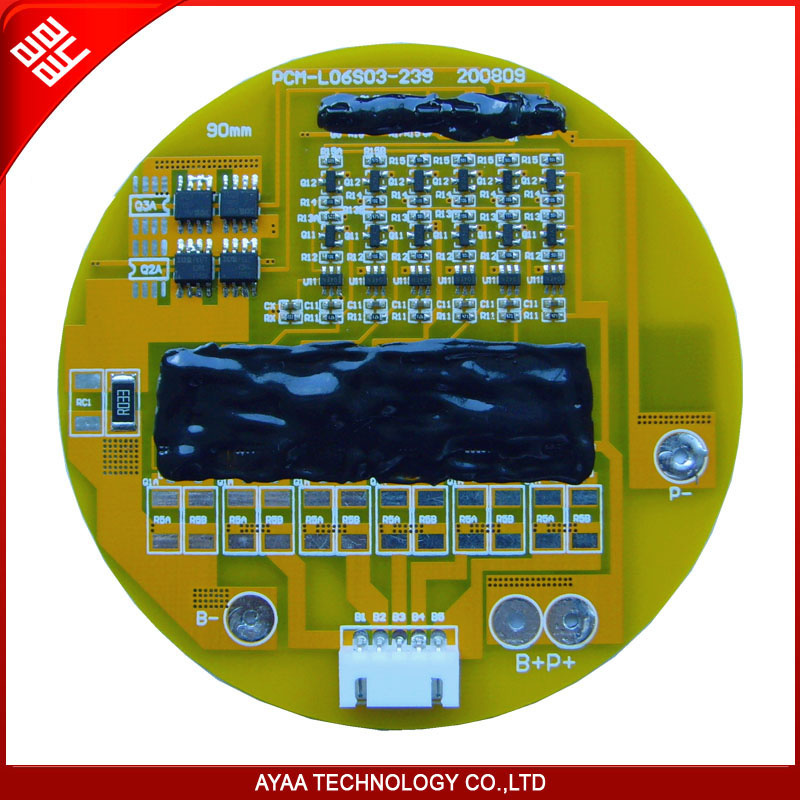 6s LiFePO4 Battery PCM BMS