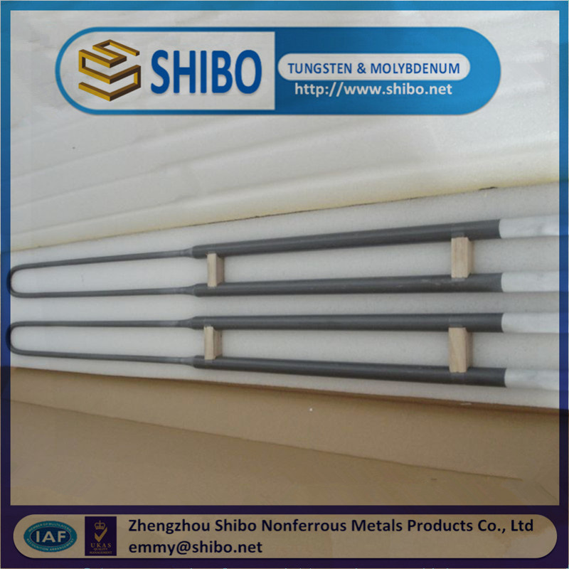 U Type Mosi2 Heating Element, 3/6, 6/12mm Diameter Mosi2 Heater