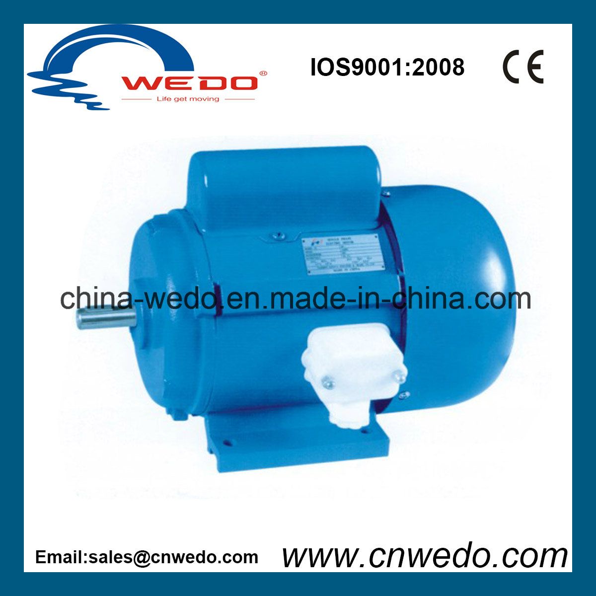 Jy Series High Quality Single Phase Induction Motor (0.18-1.1KW)