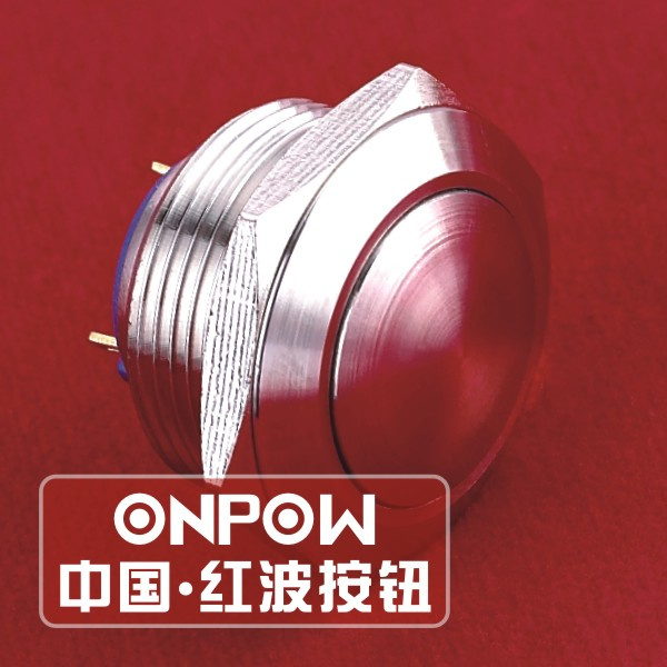 Onpow 19mm Push Button Switch (GQ19SB-10/J/S, CE, CCC, RoHS, REECH)