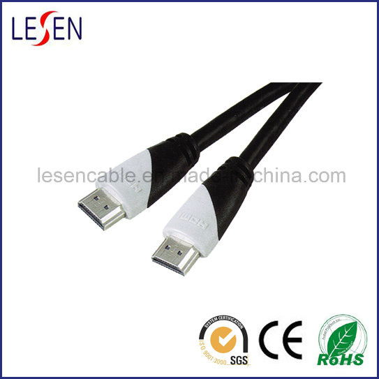 HDMI Cable, 1.3 and 1.4V, Supports Resolution up to 1080P