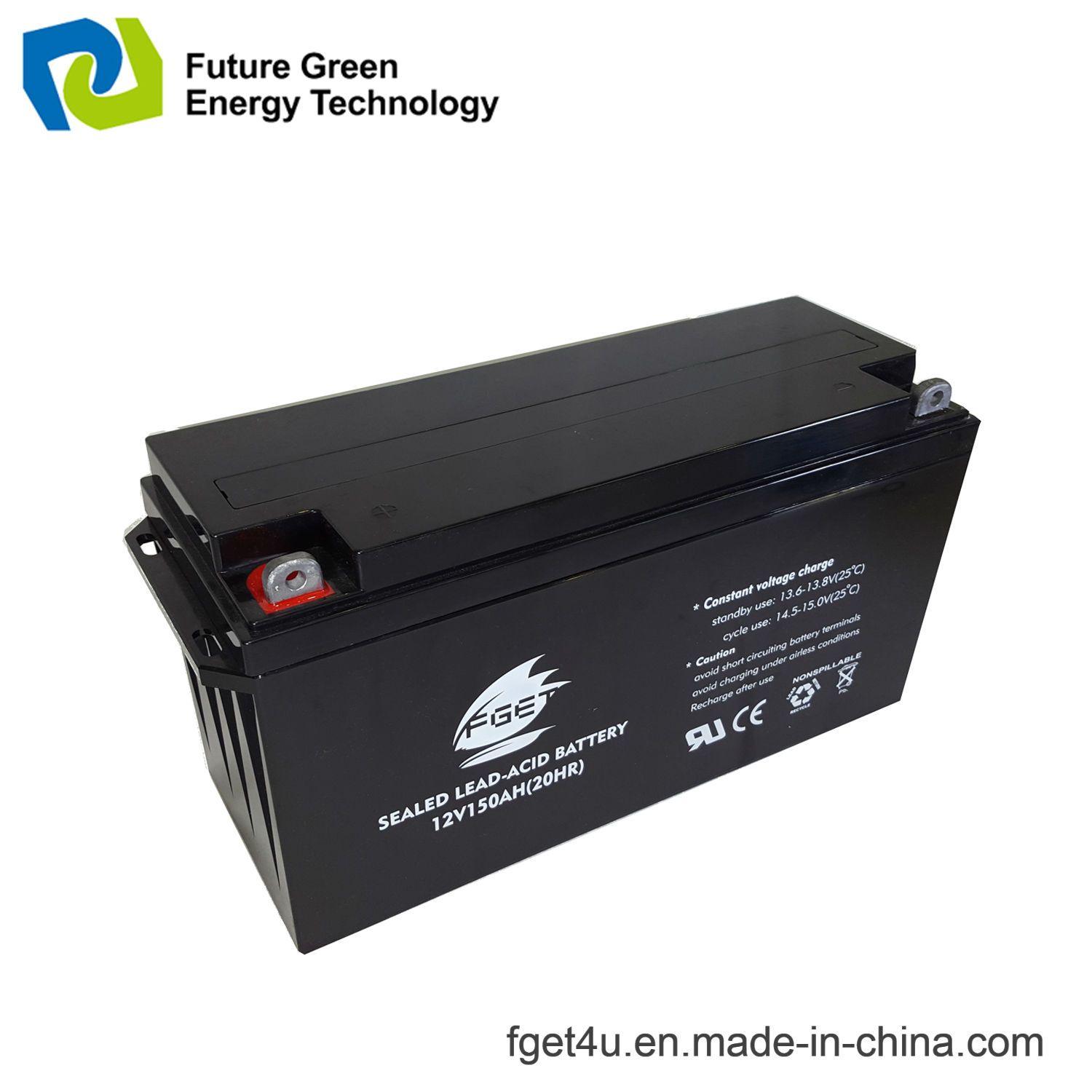 12V 150ah Deep Cycle AGM Lead Acid Storage Battery