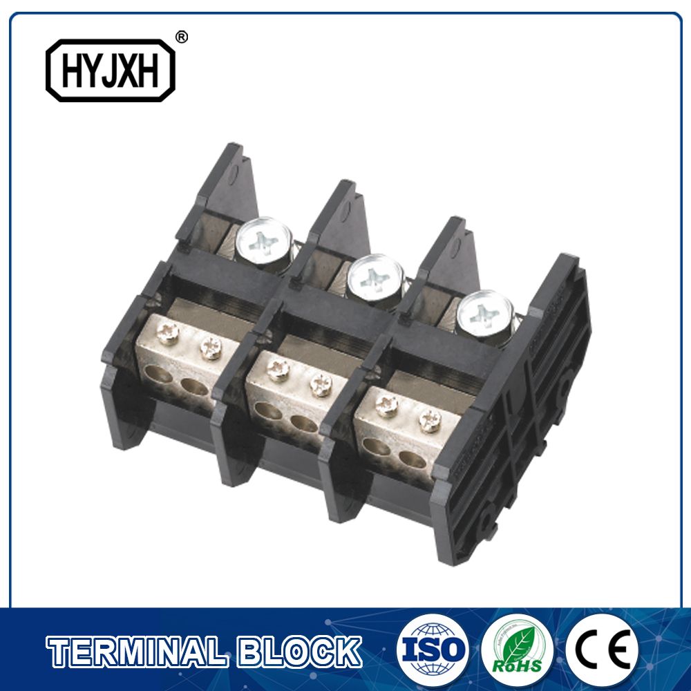 Three Phase Three Wire Guide Rail Type Connection Terminal