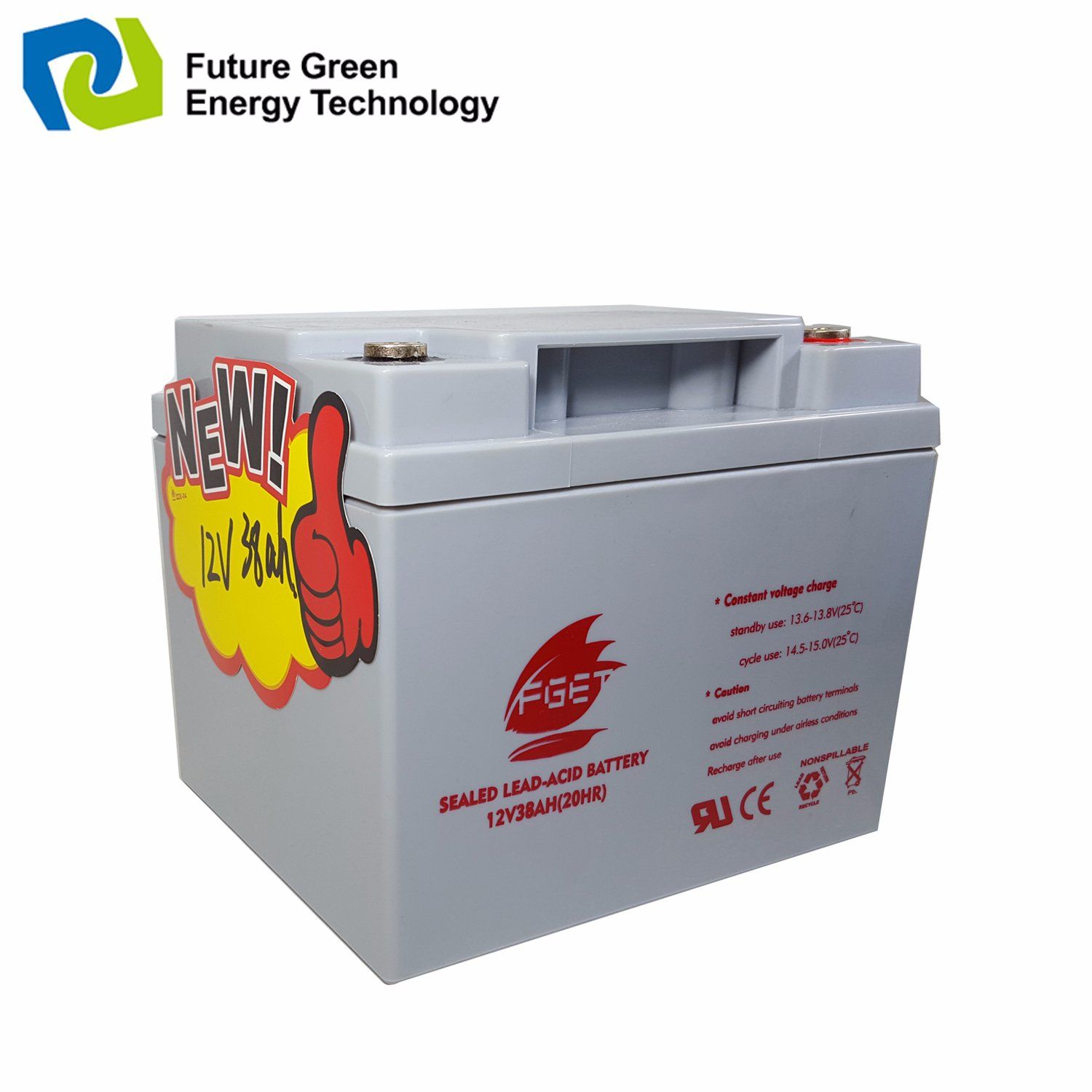12V50AH Wholesale Rechargeable AGM Battery for Solar System