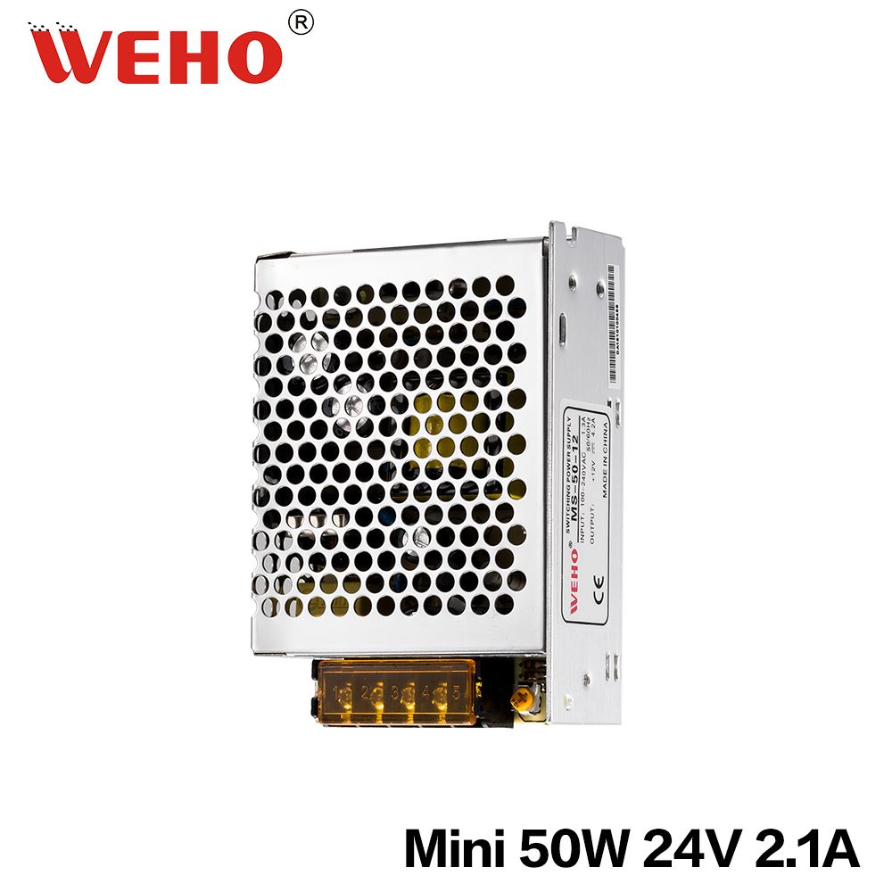 Ce RoHS Approved Ms-50W 24V AC DC Regulated Power Supply