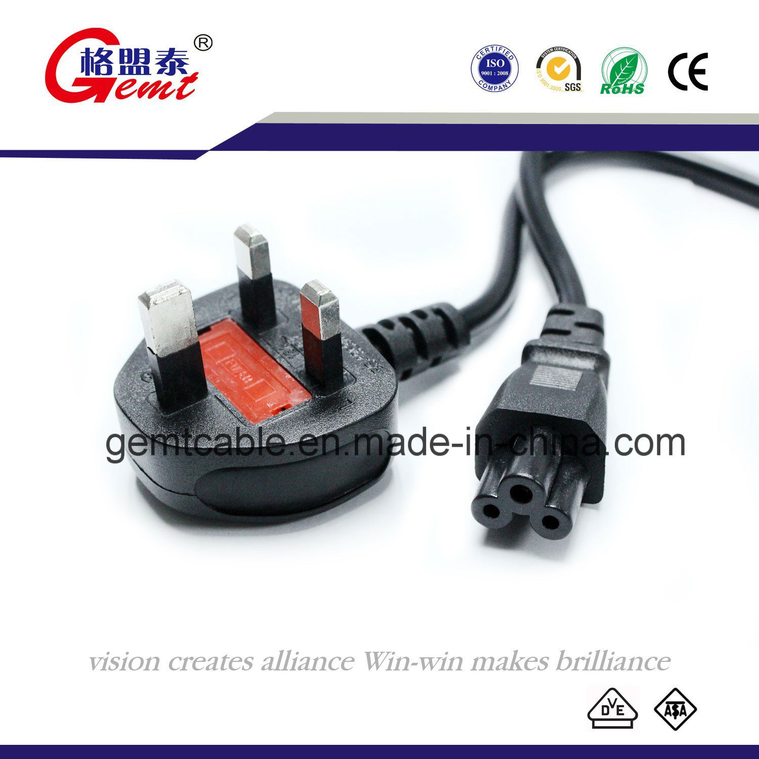 High Quality British Power Cord