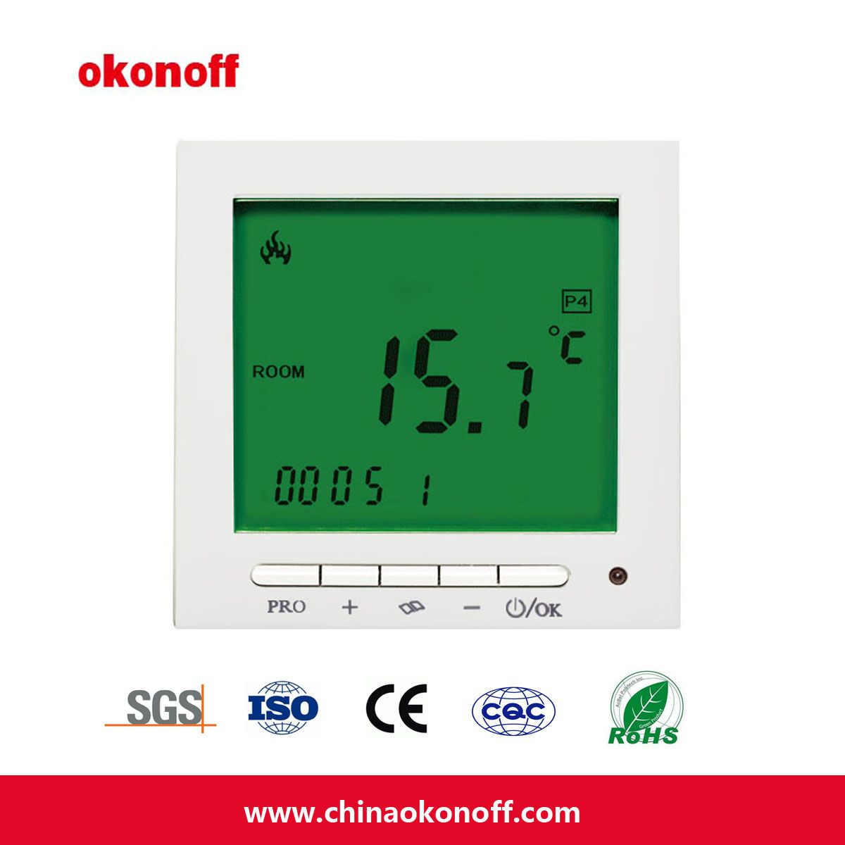 HVAC Floor Heating Thermostat (S603PE)