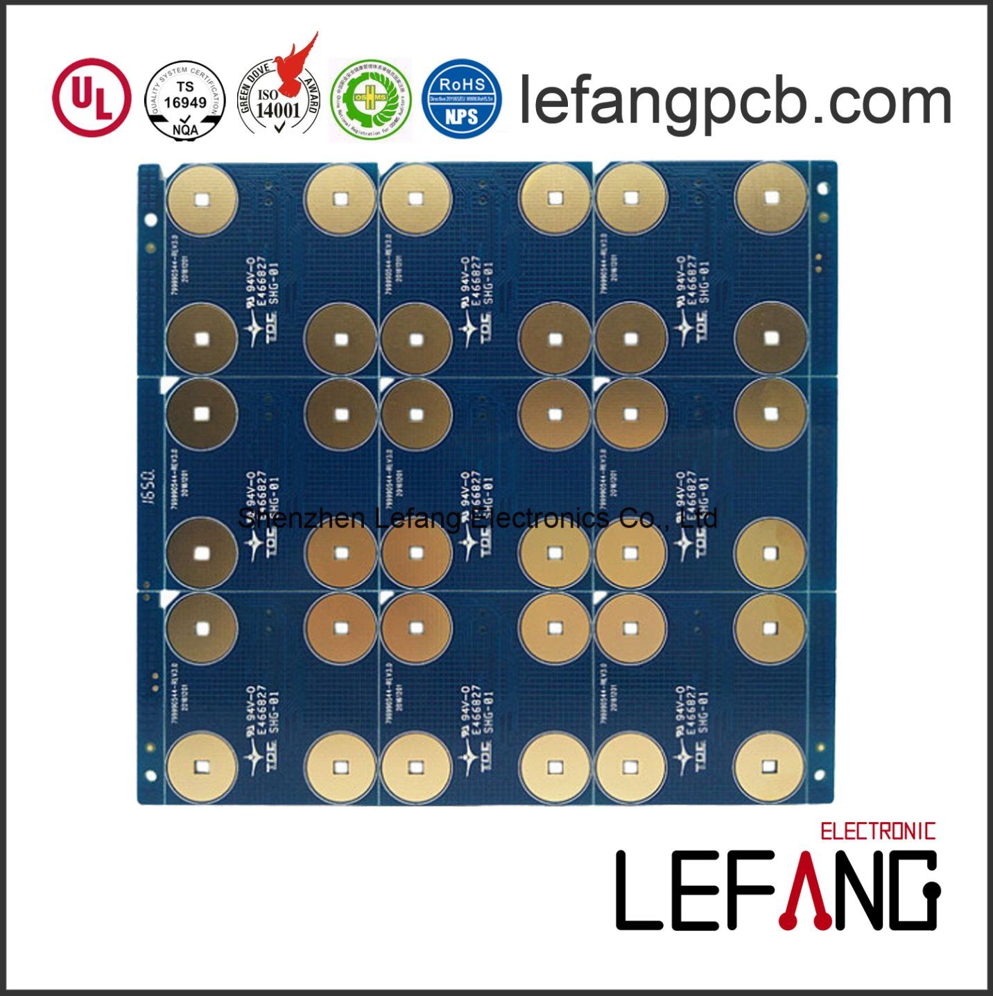 1.0mm Double-Sided PCB Board Manufacturing