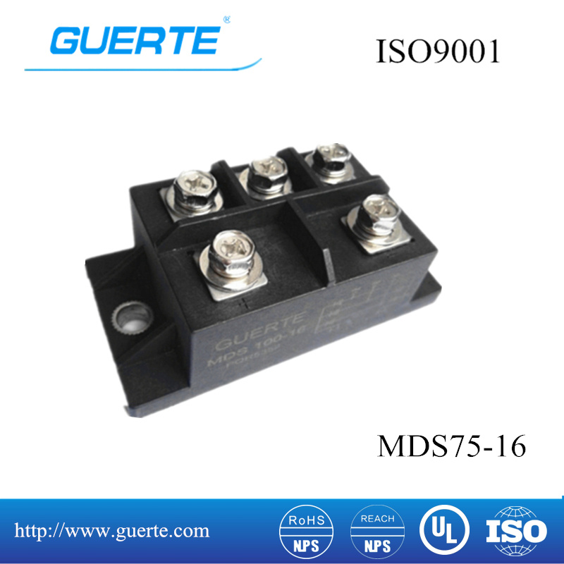 Three-Phase Diode Module Mds 75A 1600V with ISO9001