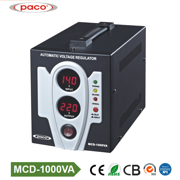 Wholesale Single Phase 220V AC 1000va Voltage Regulator Stabilizer
