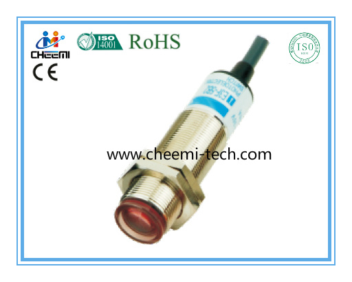 M24 Cylindrical Type Photoelectric Switch Sensor Through-Beam PNP No/Nc