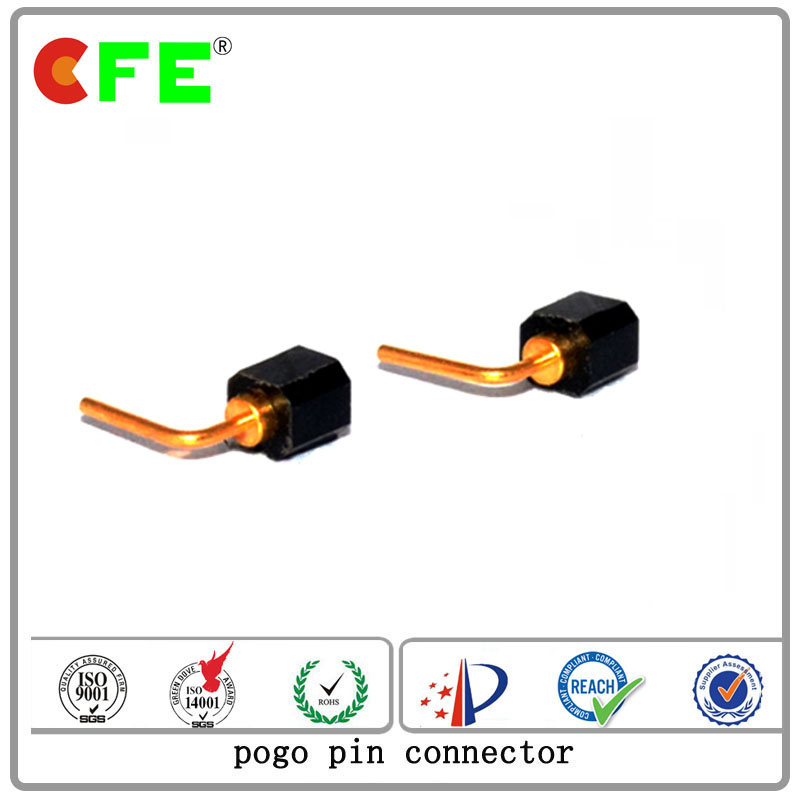 1pin Right Angle Pogo Pin with Plastic