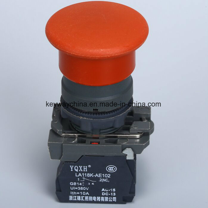 22mm Mushroom Type Pushbutton Switch