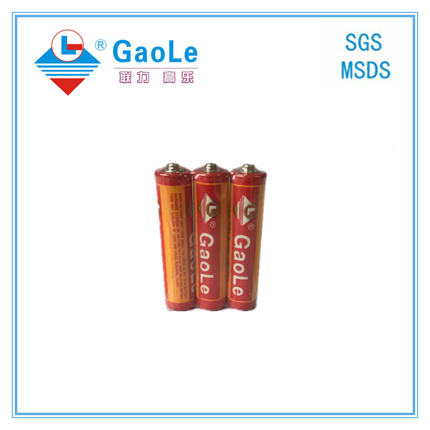 Chinese Battery Manufacture Um4 AAA Primary Battery