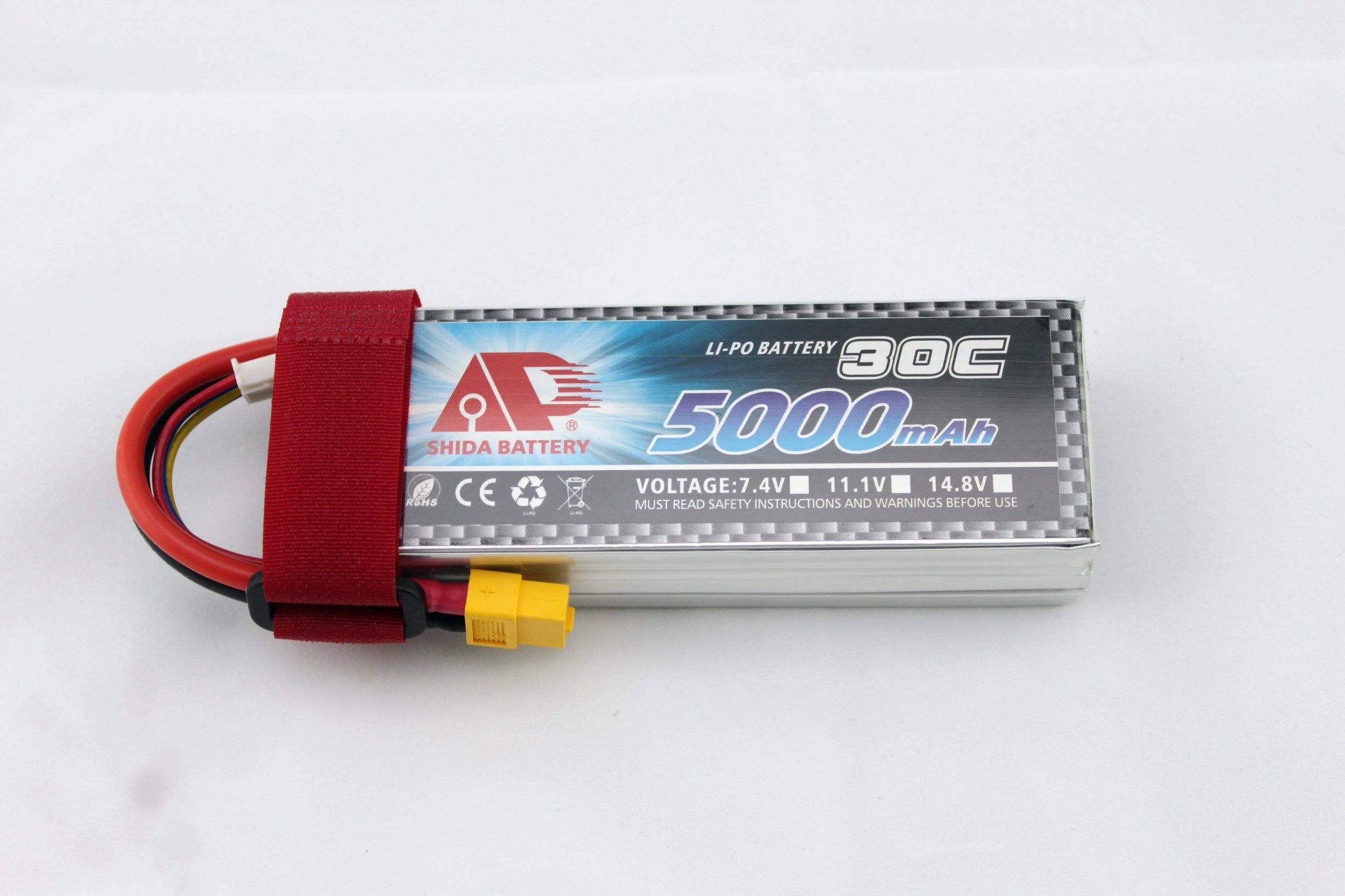 5000mAh 11.1V Lithium Polymer Battery for RC Plane