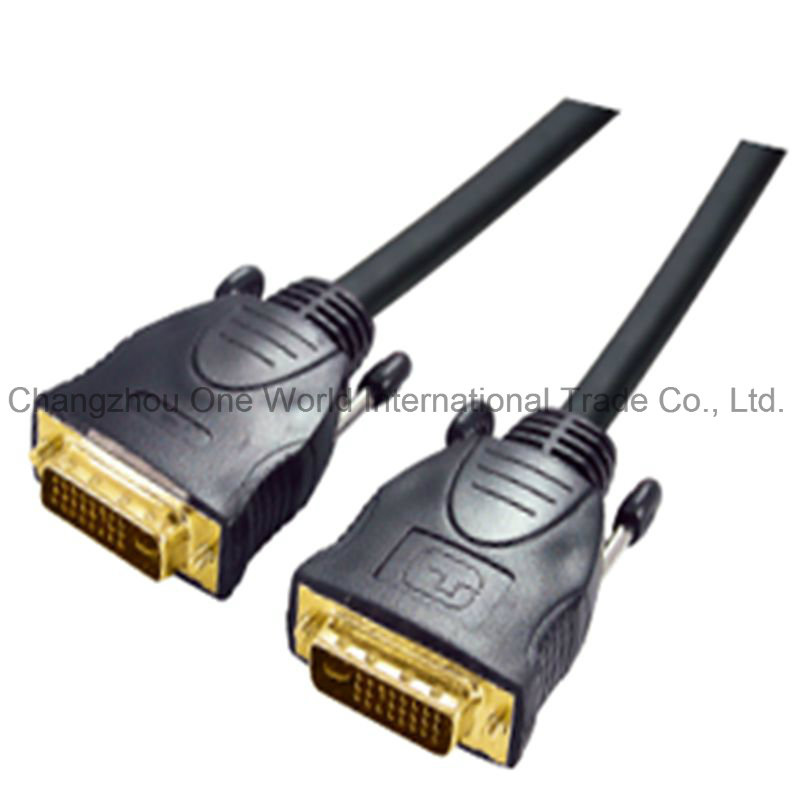 DVI Dual Link (24+1) Cable Metal Assembly Type