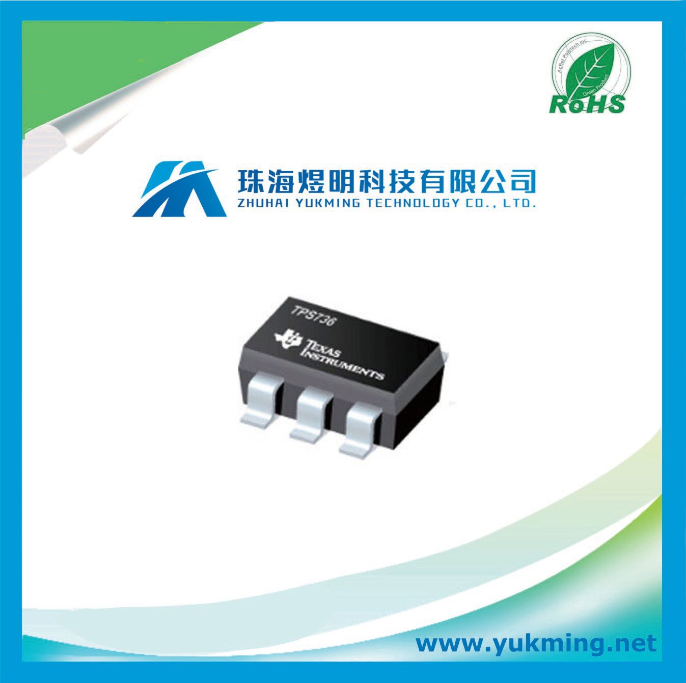 Integrated Circuit TPS73633DVB of Low-Dropout Regulator IC