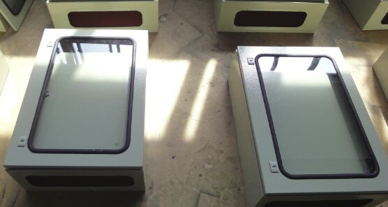 Waterproof Metal Wall Mounting Enclosures with Plexiglass Door