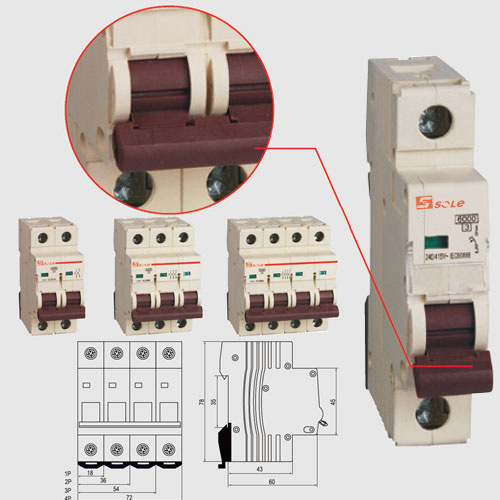 Slcb16-63 Mini Circuit Breaker