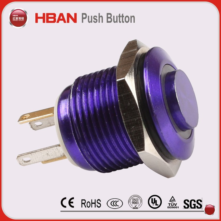 Copper Plating Push Button Switch