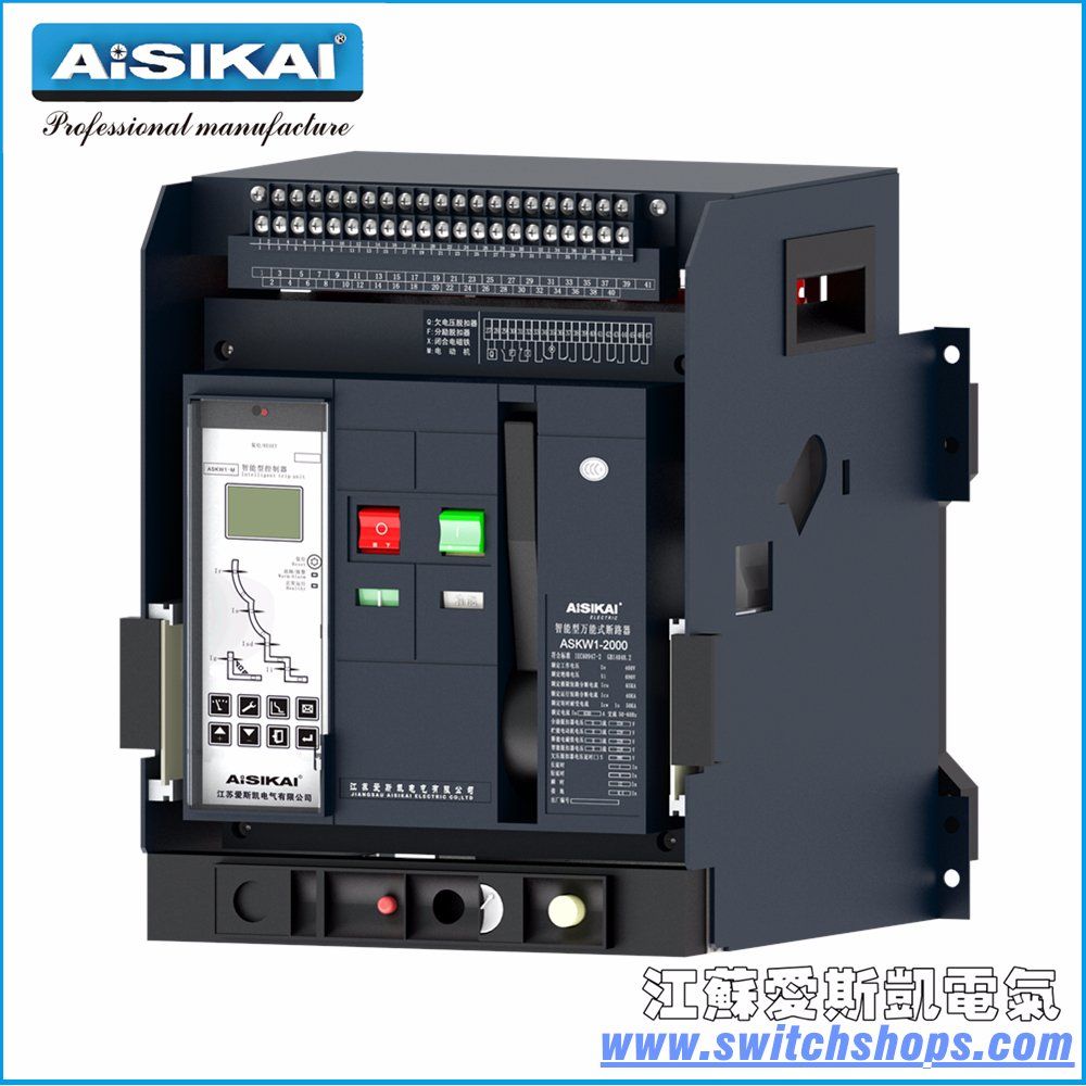 3600A 3p/4p Fixed Type or Drawer Type Air Circuit Breaker Acb