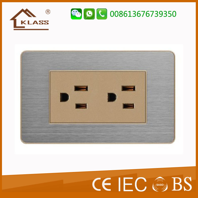 Home Electric 6 Pin Electric Socket Duplex Receptacle