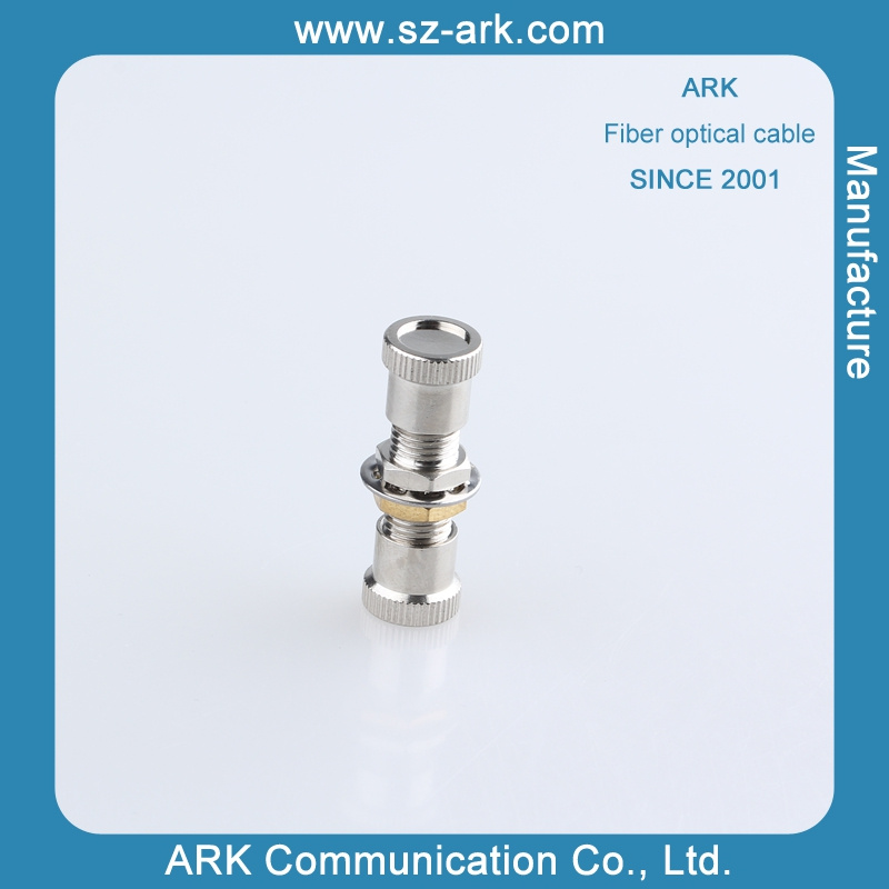 SMA Simplex Metal Fiber Optic Adaptor