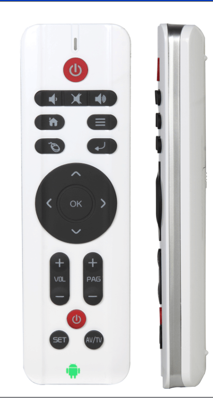 2.4G Wireless Air Mouse Remote Control for Android Box/Smart TV From Shenzhen Factory
