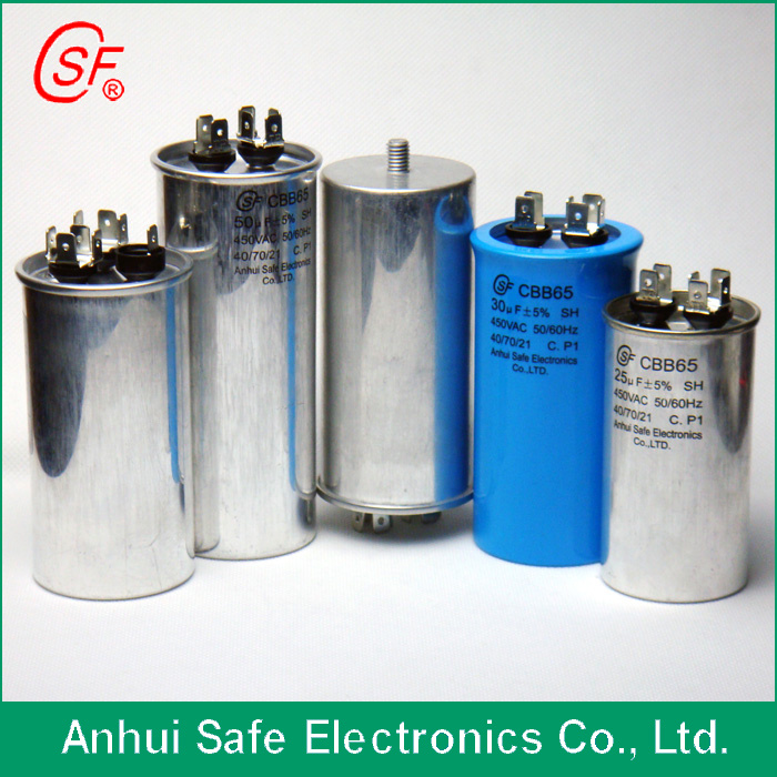 High Quality Cbb65r 450 VAC Cbb65 Capacitor 12.5UF