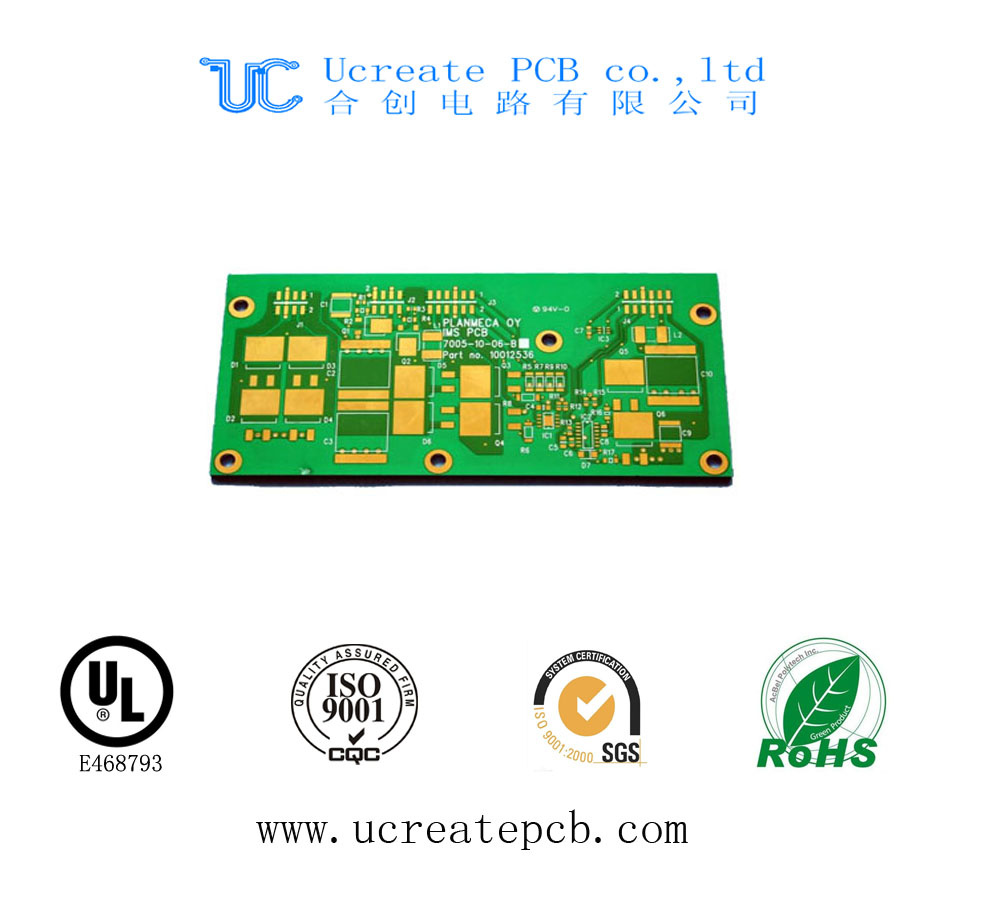 4 Layer Hard Gold PCB Circuit with Good Quality