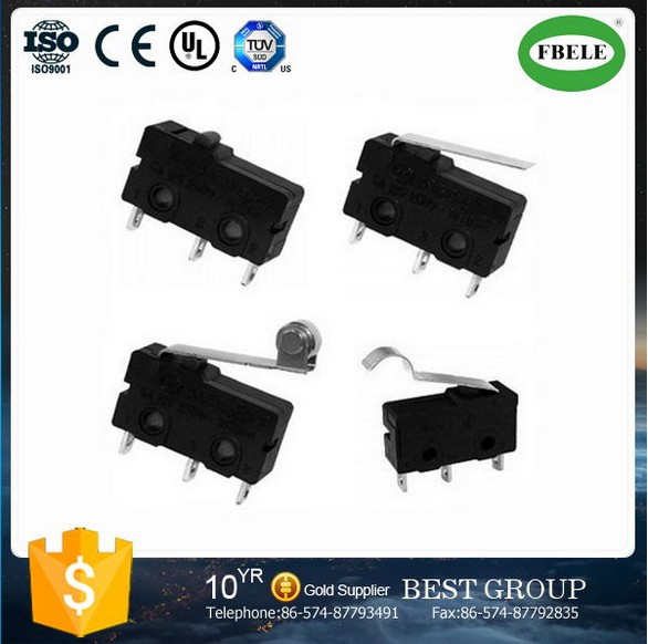 IP67 Waterproof Micro Switch 5A Micro Switch Touch Micro Switch Push Button Micro Switch