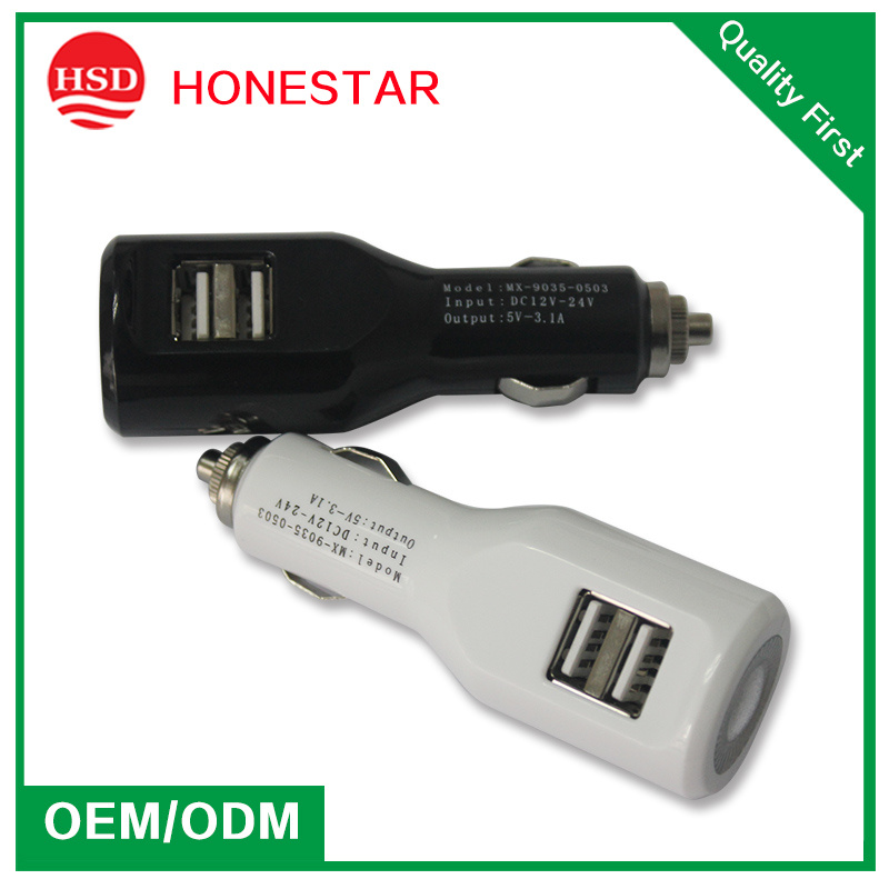 High Quality Latest Product USB Car Charger for iPhone