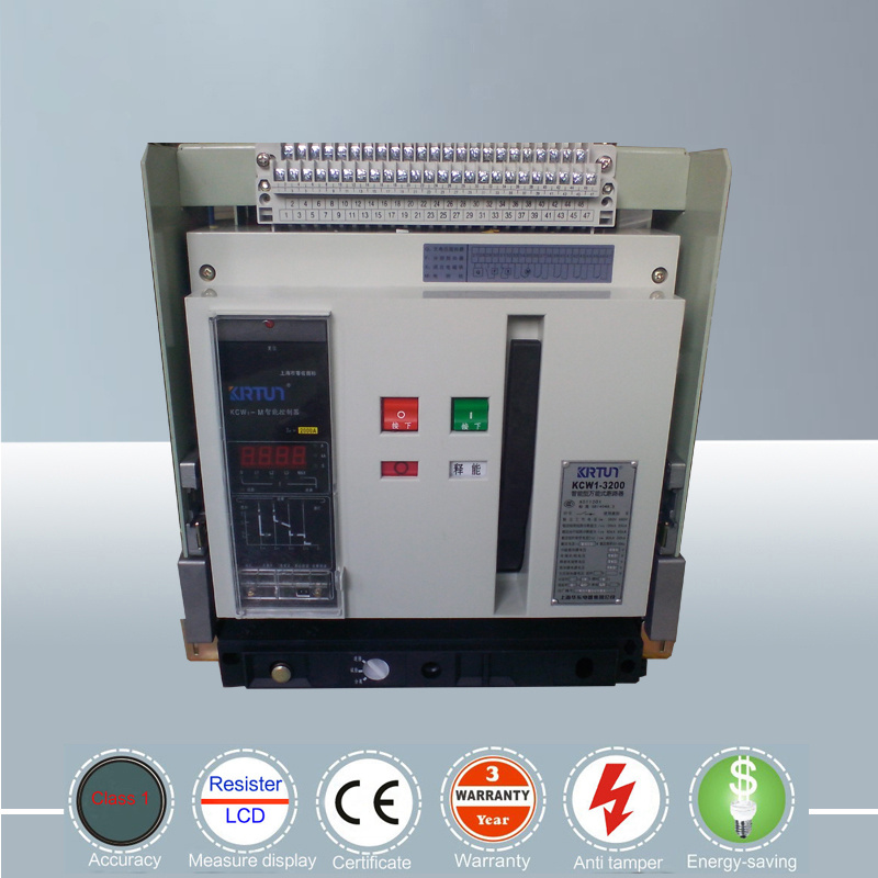 2000A 3 Pole Fixed Type Universal Electrical Circuit Breaker