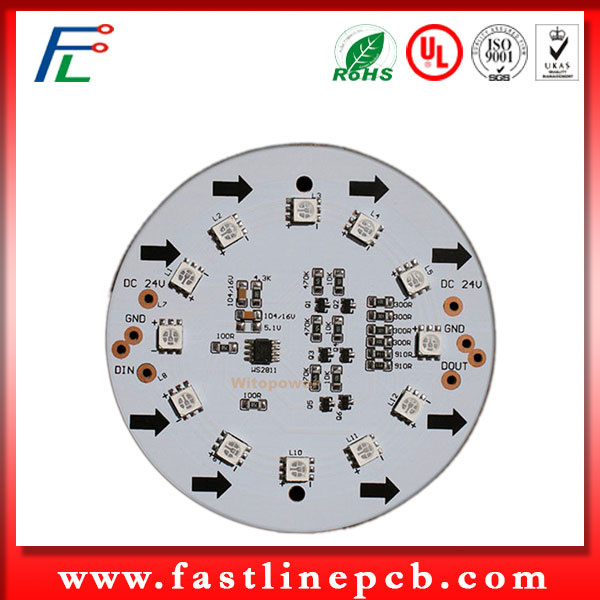 Round Aluminum LED PCB