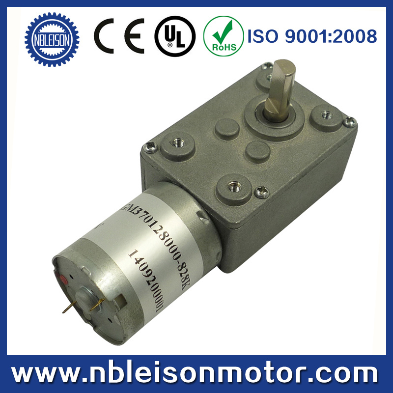 3V 6V 12V 24V Small Micro DC Worm Geared Motor