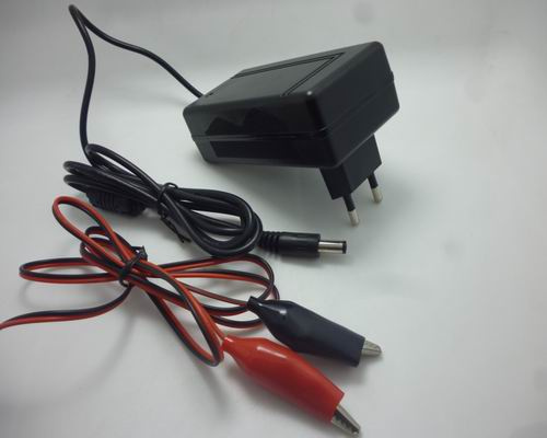 12V 1A Plug-in Type Lead Acid Battery Charger