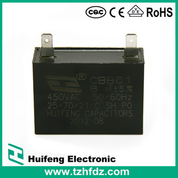Adm Type Air Conditioning Fan AC Motor & Run Capacitor