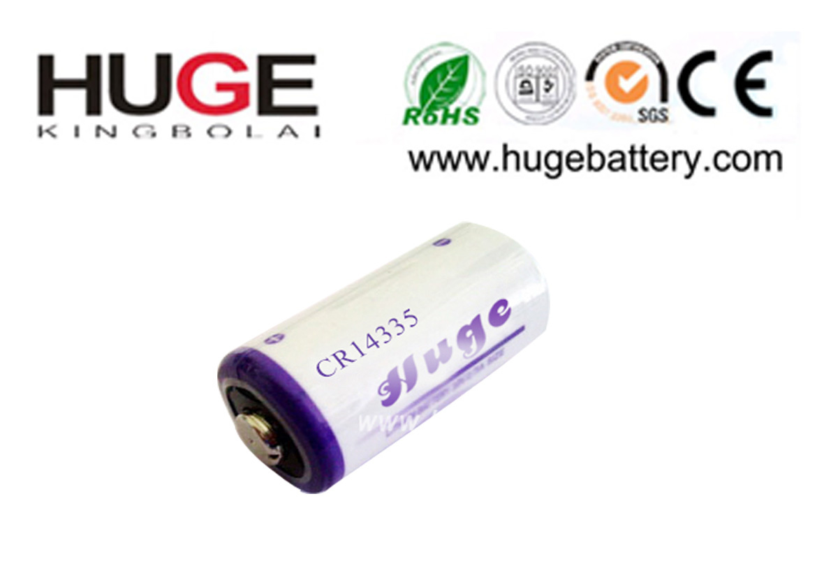 3V Cr14335 2/3AA Size Lithium Mangmanese Dioxide Battery