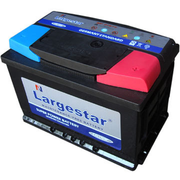 Sealed VRLA Germany Standard Battery 12V 75ah Mf DIN75