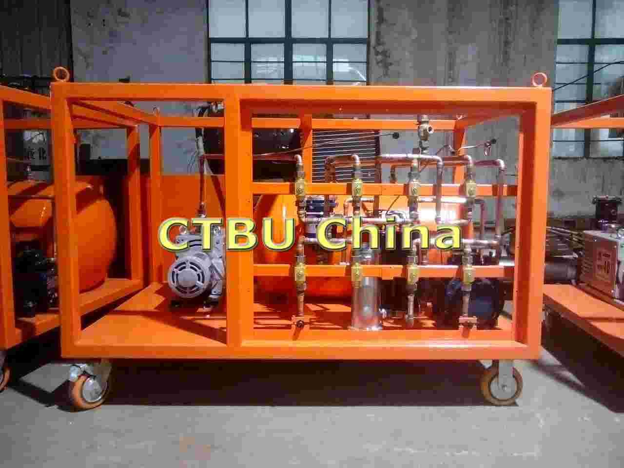 Vacuum-Pumping and Gas Filling Sf6 Gas Extraction Device