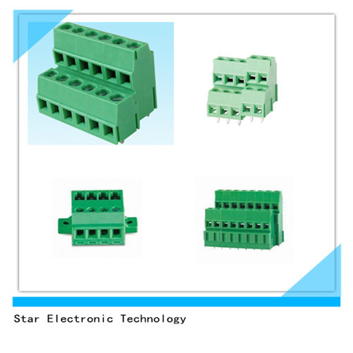Rising Clamp Terminal Block for PCB Screw Connector