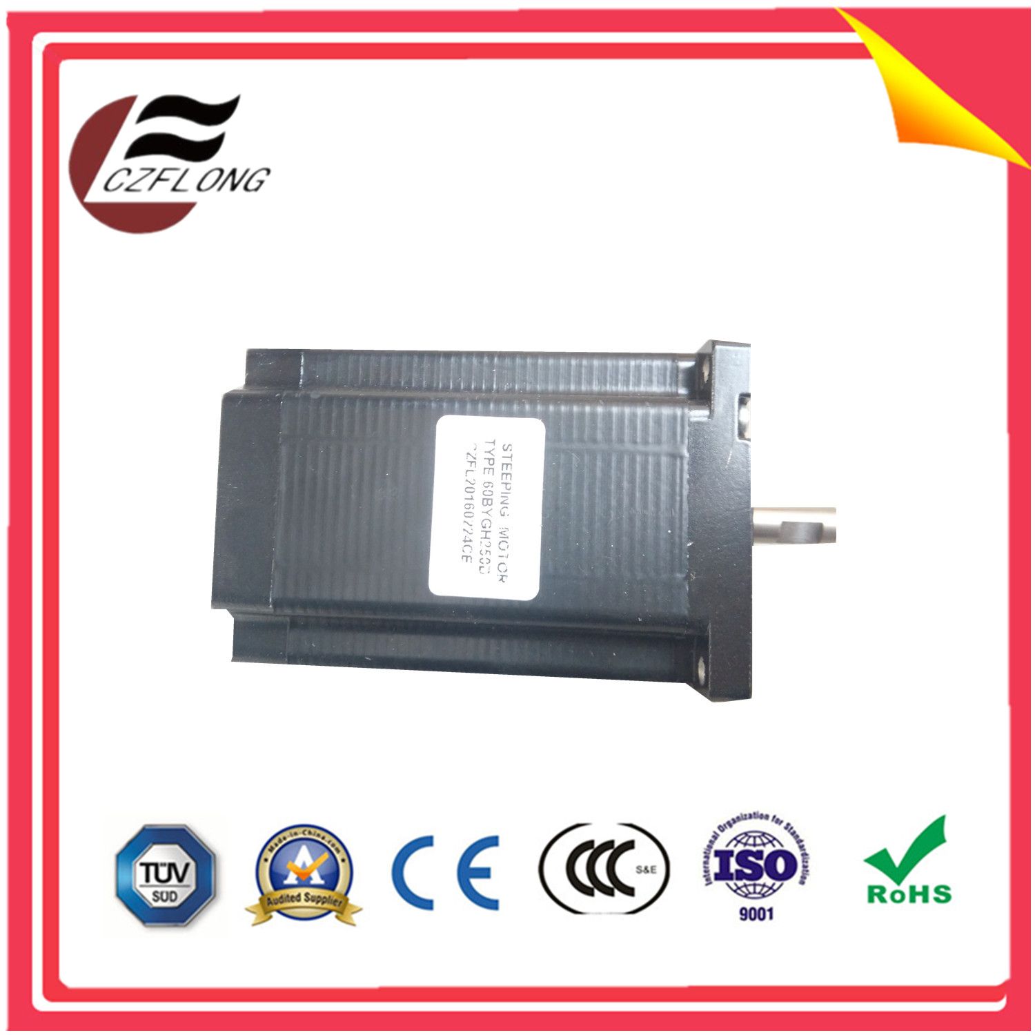 Hybrid Stepper Motor/Brushless DC Motor with 1000 Lines