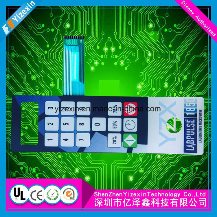 Embossing Keyboard Flexible Printed Circuit Panel Membrane Switch